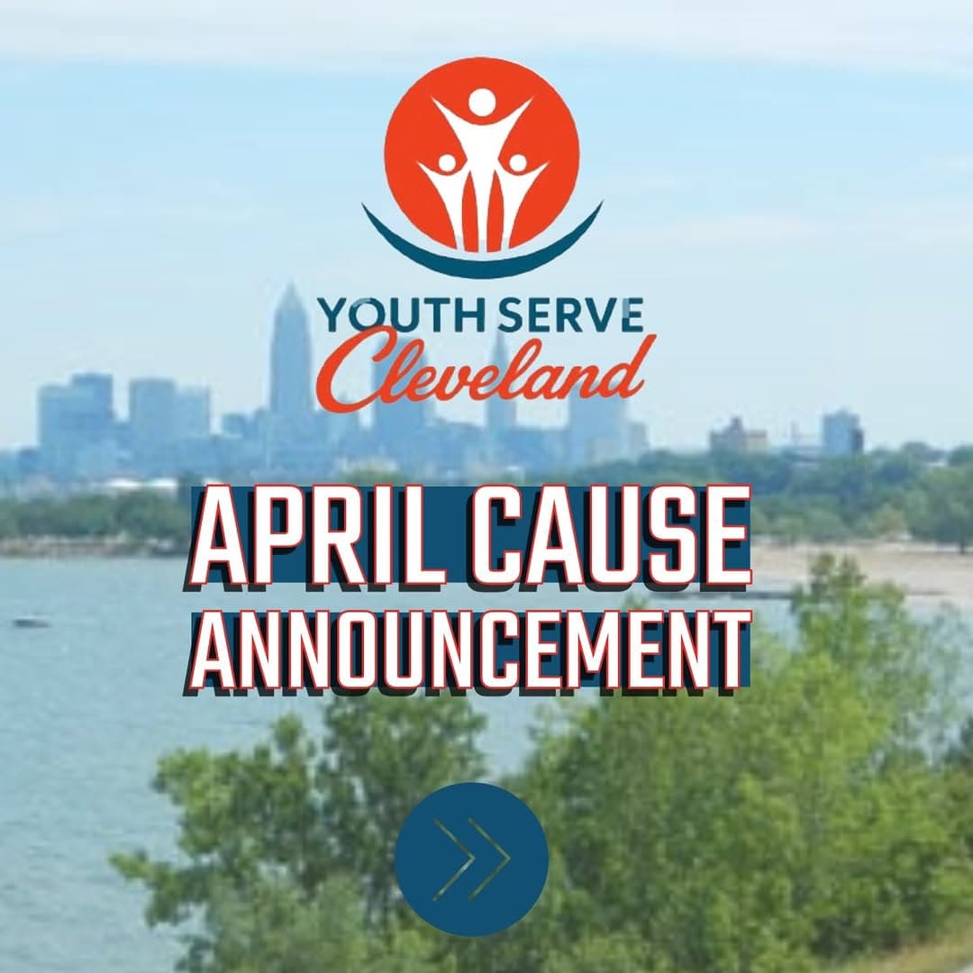 YouthServeCLE: April = Sustainability Month. 5 events lined up, park cleanups, city cleanups, and real impact. Let's finish strong.